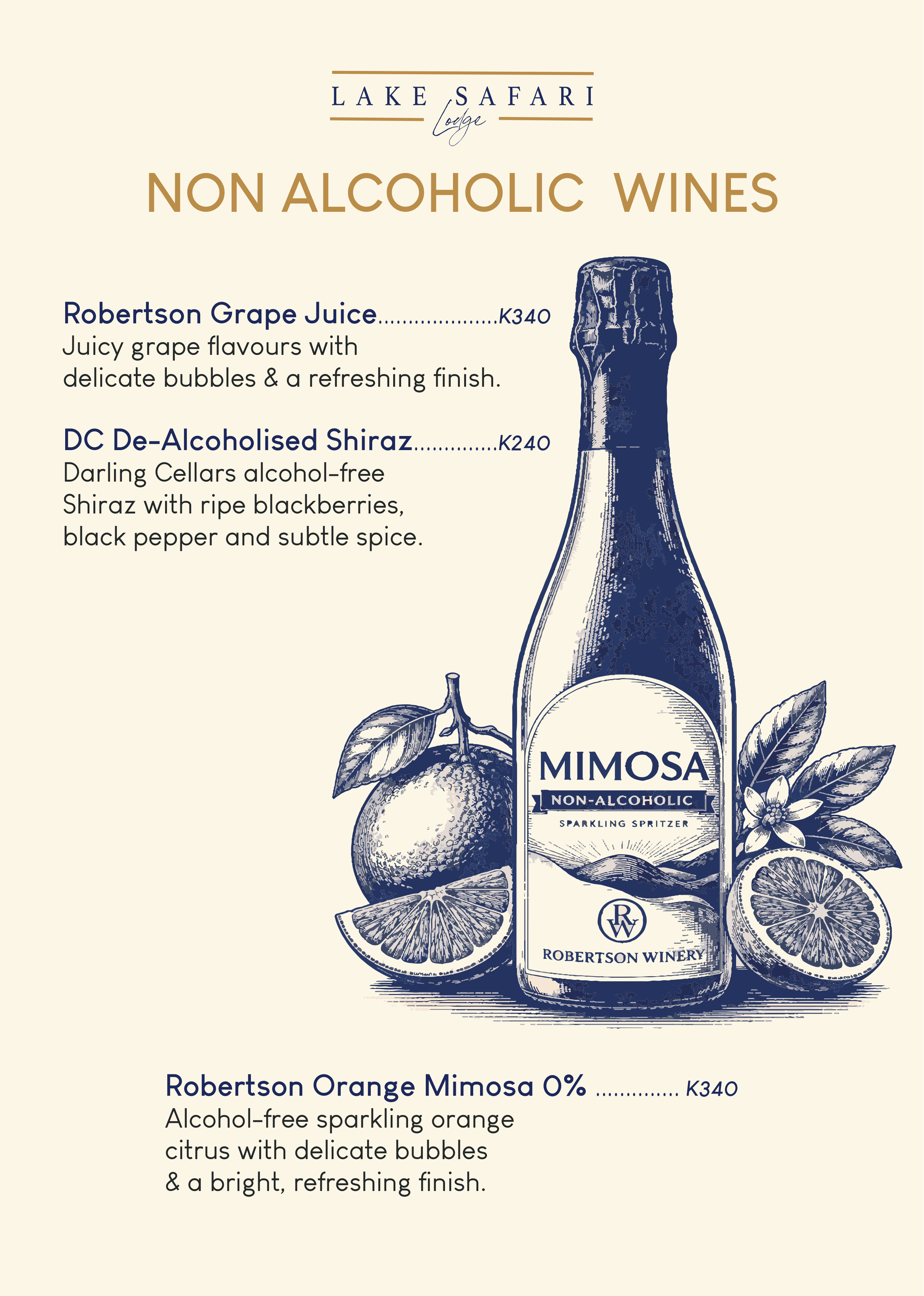 Wine Menu